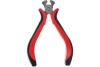 Торцевые кусачки мини Ladina GREPP никелированные, авторазжим, двухкомпонентная рукоятка, 105 мм 205-126