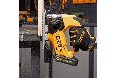 Аккумуляторный лобзик Denzel cj-80 18 В li-ion 27201