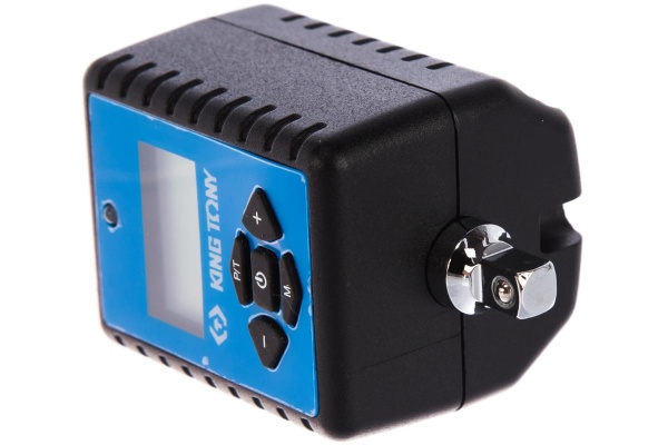 Электронный динамометрический адаптер KING TONY 34207-1A, 1/4", 6-30 Нм, кейс Электронный динамометрический адаптер KING TONY 34207-1A, 1/4", 6-30 Нм, кейс