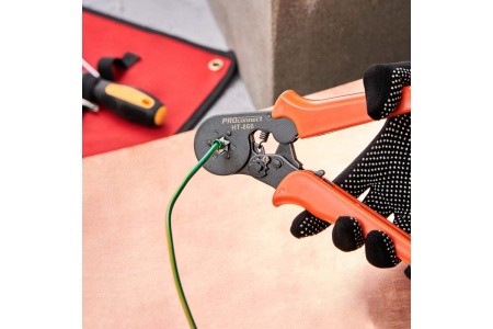 Кримпер для обжима штыревых наконечников PROconnect HT-866 0.25-6.0 мм² 12-3205-4