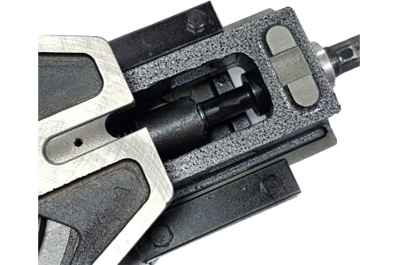 Станочные поворотные тиски с открытым винтом ТЕХНОРЕАЛ QB160, 160 мм МА320301111