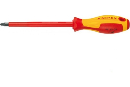 Отвертка для винтов с крестообразным шлицем Pozidriv KNIPEX KN-982503
