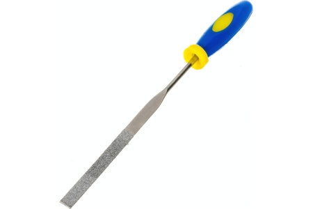 Алмазные надфили, мягкая ручка, 3х140х50мм, 5шт FIT HQ 42173