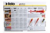 Набор диэлекрических отверток Felo Ergonic с диэлектрическими пасатижами и бокорезами в упаковке, 8 шт 41398517
