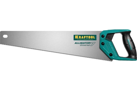 Ножовка KRAFTOOL Alligator 7 универсальная, 450 мм, 7 TPI, 3D зуб, 15004-45_z01