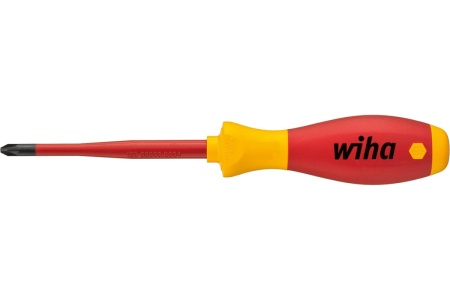 Отвертка Wiha SoftFinishelectric slimFix PZ2, 100 мм 35396