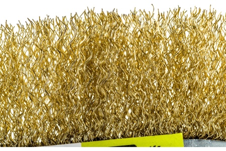 Металлическая строительная щетка ON с пластиковой ручкой  20-01-000