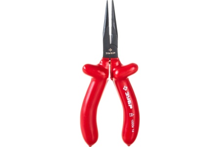 Диэлектрические тонкогубцы, высоковольтные до ~1000В, 160мм Зубр "ЭКСПЕРТ" "ЭЛЕКТРИК" 2214-3-16_z02