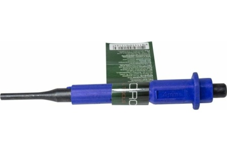 Выколотка ROCKFORCE 4 мм, c прорезиненной защитной рукояткой, длина 125 мм RF-6044190Q