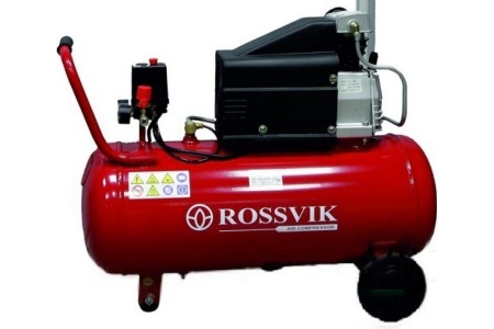 Поршневой компрессор ROSSVIK 260л/мин, 8бар, ресивер 24л, 220В/1,8кВт СБ4/С-24.J1048В