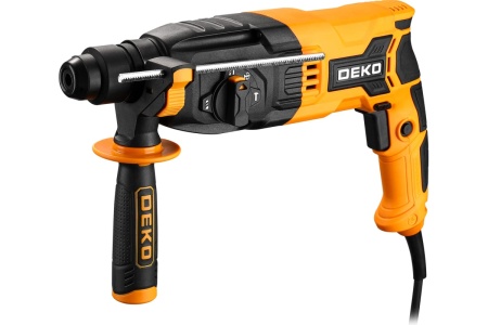 Сетевой перфоратор DEKO DKH850W в кейсе, с набором из 5 буров SDS+, 850Вт 063-4111