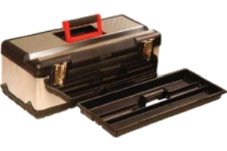 Ящик пластиковый для инструмента 23" (590х280х225 мм) FIT 65603