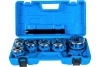 Набор клуппов для нарезания резьбы HOEGERT TECHNIK 1/4 - 5/4 HT1P635