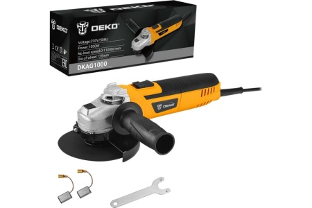 Углошлифовальная машина DEKO DKAG1000 063-4296