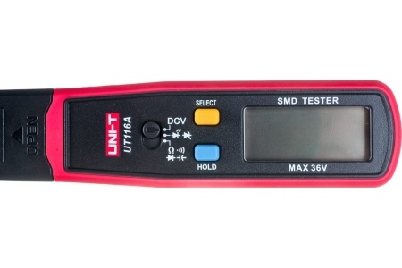 Цифровой мультиметр-пинцет для SMD компонентов UNI-T UT116A, 00-00004328