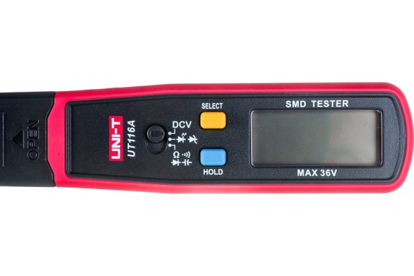 Цифровой мультиметр-пинцет для SMD компонентов UNI-T UT116A, 00-00004328