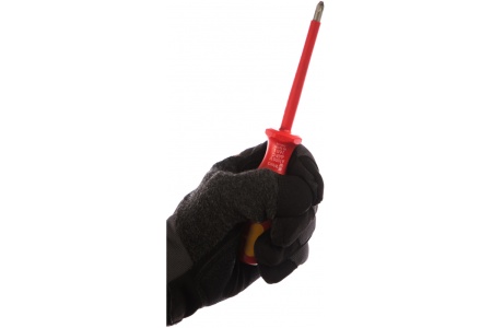 Отвёртка диэлектрическая Wera, VDE, PZ 2х100 мм, WE-006164