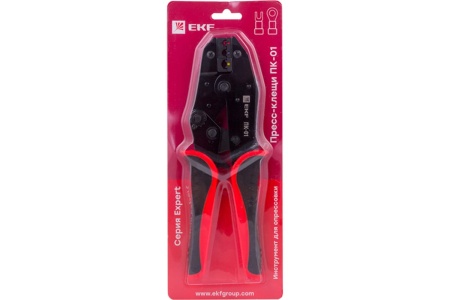 Пресс-клещи EKF ПК-01 Expert 0.5-6.0 мм2 НКИ НВИ pk-01-exp