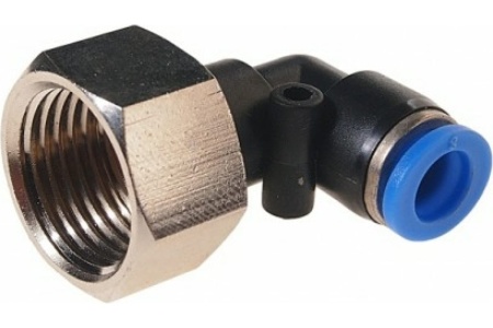 Фитинг угловой для пластиковых трубок (8 мм; 1/2F) ROCKFORCE RF-SPLF08-04