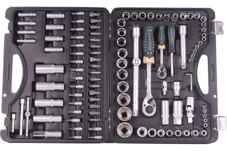 Набор торцевых головок и вставок ROCKFORCE 1/2"х1/4"DR 6-гранных 108 предметов RF-41082-5EURO