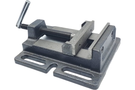 Станочные тиски TORNERI для сверлильных станков неповоротные L губок 100 мм, серия Q19A100 045776