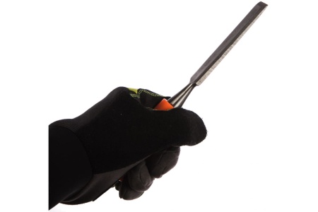 Набор плоских стамесок SPARTA 6-12-18-24 мм, пластиковые ударные рукоятки 243975