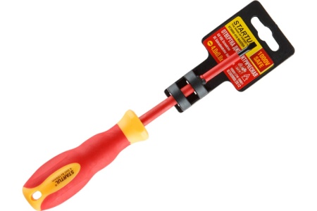 Диэлектрическая шлицевая отвертка STARTUL SL4 ST3050-410