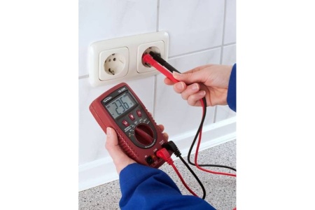 Цифровой мультиметр с сенсором напряжение и фонариком TESTBOY 2200