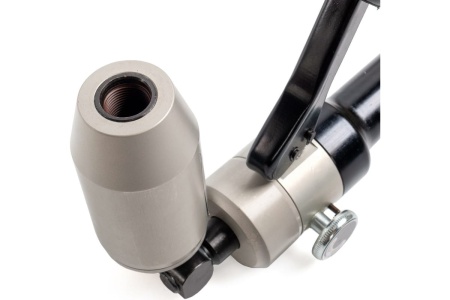 Поворотный гидравлический ручной пресс для пробивки отверстий КВТ ПГРОп-60А 66536