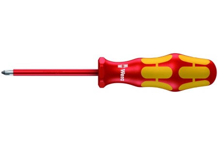 Отвёртка диэлектрическая Wera, VDE, PH 1х80 мм, WE-006152