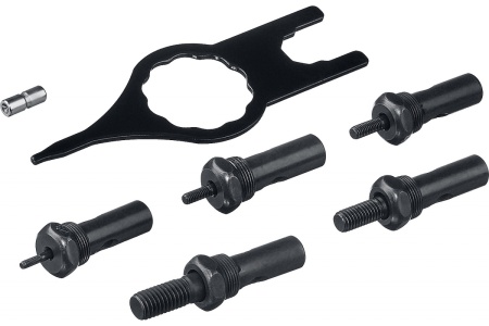 Резьбовой двуручный заклепочник в кейсе ЗУБР Профессионал Р-М10 М3 - М10 31056