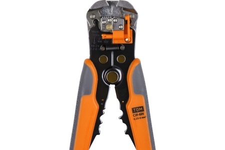 Съемник изоляции TDM МастерЭлектрик СИ-6Н сечения зачистки 0,25-6 мм2, обжима 0,5-6 мм2  SQ1003-0102