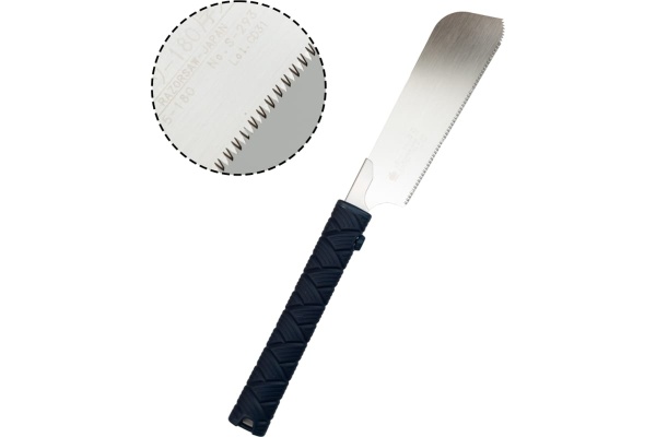 Японская пила Mikitool Gyokucho Kataba Atsuba 180мм, шаг 1,5мм, пластиковая рукоять М00020368