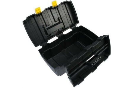 Ящик для инструмента TUNDRA, 19", 52.7x28x24.8 см, пластиковый, подвижный лоток, защелки 6627780