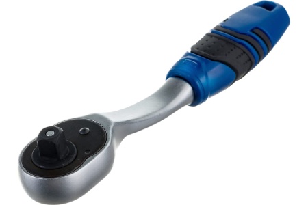 Трещоточная рукоятка КОБАЛЬТ 3/8", 195мм 244-094