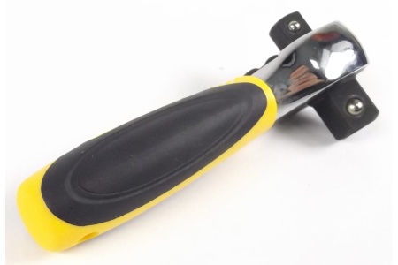 Короткая двойная трещотка TOPEX 1/2" х 3/8", 175 мм 38d543