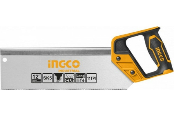 Ножовка по дереву INGCO 300 мм INDUSTRIAL HMBSB3038