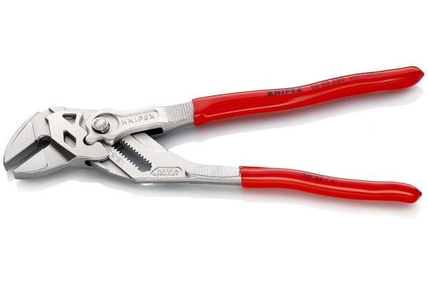 Переставные клещи-ключ Knipex 52 мм (2"), длина 250 мм, хром, 1К ручки, KN-8603250SB