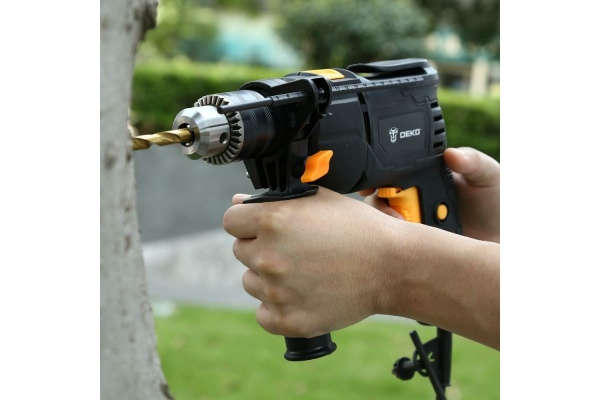 Ударная сетевая дрель DEKO DKID600W 063-4154