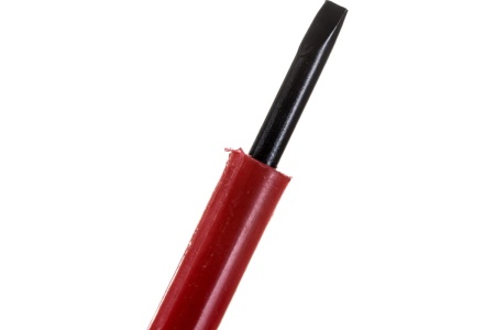 Шлицевая диэлектрическая отвертка Ladina GREPP SL3х100 мм, CrV, двухкомпонентная рукоятка 202-026