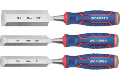 Набор стамесок-долот WORKPRO 3шт. WP201301