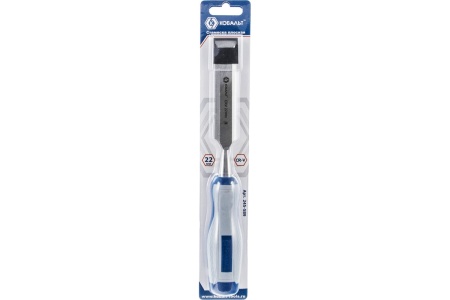 Плоская стамеска (22 х 140 мм, CR-V, блистер) КОБАЛЬТ 245-589