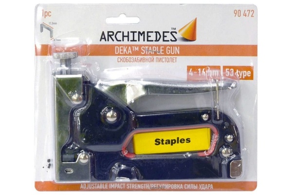 Скобозабивной пистолет Archimedes 90472