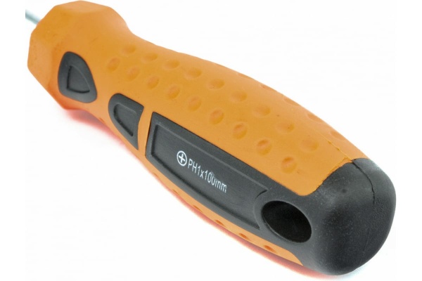 Отвертка Ph1х100мм, CrV, 2-х компонентная рукоятка SPARTA Point 11775