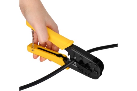 Обжимной инструмент для витой пары DEKO RJ45 (кримпер) DKCT01 DEKO (3638) 062-2222