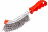 Щётка NORGAU с пластиковой рукояткой, стальная проволока 087602102