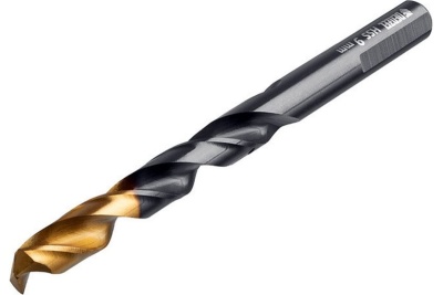 Сверло по металлу Golden Tip 9 мм, HSS-Tin, 8 шт, DIN 338 Denzel 717221