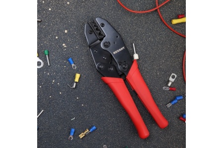 Кримпер REXANT HT-336 N для обжима изолированных и неизолированных гильз 1.5-10.0 кв.мм 12-3016