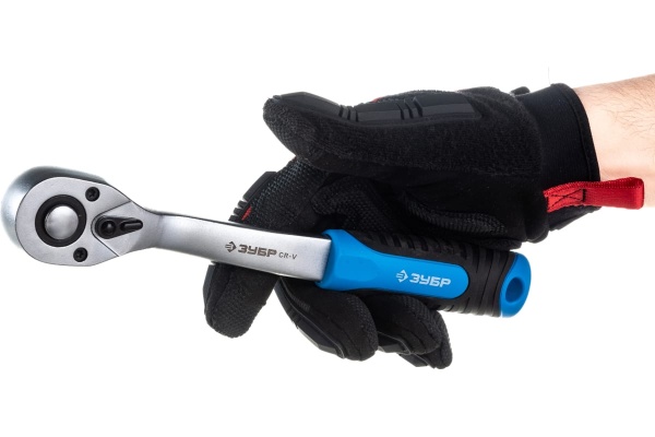 Трещотка МАСТЕР для торцовых головок Зубр 1/2" 27730-1/2