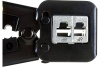 Обжимной инструмент для коннекторов LANMASTER EZ, 4P, 6P, 8P, с храповым механизмом, LAN-CRI-468R/EZ